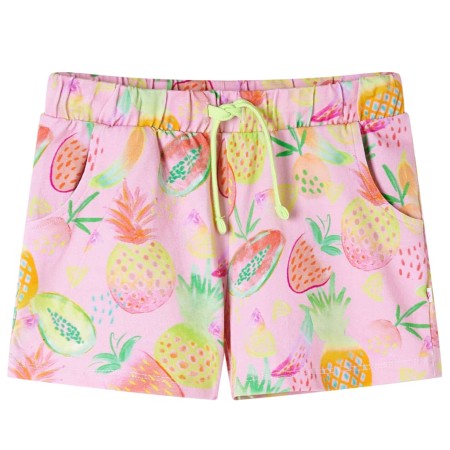 Child's short pants with soft pink drawstring 140 by , kids pants - Ref: Foro24-10953, Price: 10,55 €, Discount: %