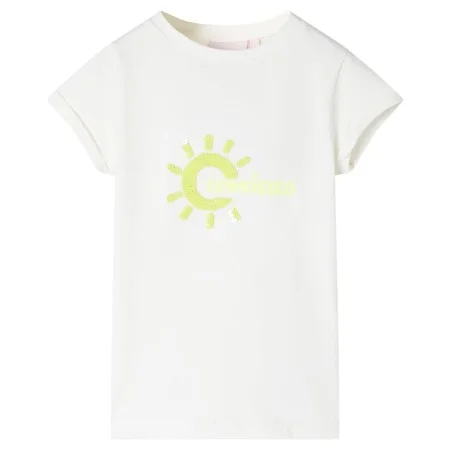 Camiseta infantil color crudo 140 de , Camisetas para niños - Ref: Foro24-11183, Precio: 7,99 €, Descuento: %