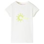 Camiseta infantil color crudo 116 de , Camisetas para niños - Ref: Foro24-11181, Precio: 8,07 €, Descuento: %