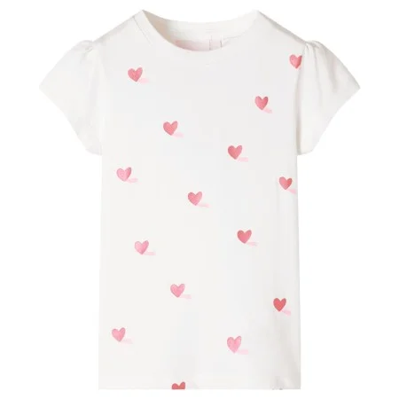 Camiseta infantil color crudo 128 de , Camisetas para niños - Ref: Foro24-11232, Precio: 8,54 €, Descuento: %