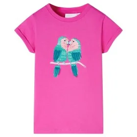 Dunkelrosa Kinder-T-Shirt 104 von , Kinder-T-Shirts - Ref: Foro24-11205, Preis: 8,30 €, Rabatt: %