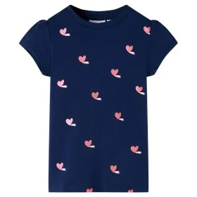 Marineblaues Kinder-T-Shirt 116 von , Kinder-T-Shirts - Ref: Foro24-11226, Preis: 8,54 €, Rabatt: %