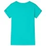 Camiseta infantil verde menta 116 de , Camisetas para niños - Ref: Foro24-11211, Precio: 8,30 €, Descuento: %