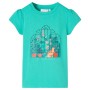 Mintgrünes Kinder-T-Shirt 140 von , Kinder-T-Shirts - Ref: Foro24-11368, Preis: 8,66 €, Rabatt: %