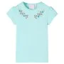 Light aquamarine children's t-shirt size 128 by , Kids T-shirts - Ref: Foro24-11337, Price: 8,59 €, Discount: %