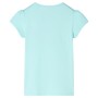 Klares Aquamarin Kinder T-Shirt 128 von , Kinder-T-Shirts - Ref: Foro24-11337, Preis: 8,66 €, Rabatt: %