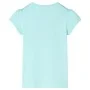 Light aquamarine children's t-shirt size 128 by , Kids T-shirts - Ref: Foro24-11337, Price: 8,59 €, Discount: %