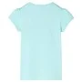 Light aquamarine children's t-shirt size 104 by , Kids T-shirts - Ref: Foro24-11335, Price: 8,59 €, Discount: %
