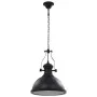 Black round ceiling lamp E27 by vidaXL, Lamps - Ref: Foro24-281624, Price: 57,10 €, Discount: %