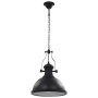 Schwarze runde Deckenleuchte E27 von vidaXL, Lampen - Ref: Foro24-281624, Preis: 58,16 €, Rabatt: %