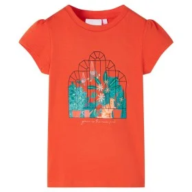 Dark orange children's t-shirt 140 by , Kids T-shirts - Ref: Foro24-11363, Price: 8,59 €, Discount: %