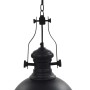 Schwarze runde Deckenleuchte E27 von vidaXL, Lampen - Ref: Foro24-281624, Preis: 58,16 €, Rabatt: %