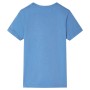 Mittelblaues Kurzarm-T-Shirt für Kinder 140 von , Kinder-T-Shirts - Ref: Foro24-11878, Preis: 8,28 €, Rabatt: %