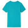 Camiseta infantil de manga corta color verde menta oscuro 116 de , Camisetas para niños - Ref: Foro24-11871, Precio: 8,28 €, ...