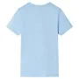 Hellblaues Kurzarm-Kinder-T-Shirt 140 von , Kinder-T-Shirts - Ref: Foro24-12018, Preis: 8,12 €, Rabatt: %