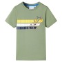 Helles Khaki Kurzarm-T-Shirt für Kinder 128 von , Kinder-T-Shirts - Ref: Foro24-12177, Preis: 8,28 €, Rabatt: %