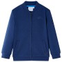 Marineblaues Kinder-Sweatshirt mit Reißverschluss 104 von , Kinder-T-Shirts - Ref: Foro24-12140, Preis: 16,66 €, Rabatt: %
