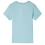 Light aquamarine children's t-shirt size 92 by , Kids T-shirts - Ref: Foro24-12259, Price: 8,06 €, Discount: %