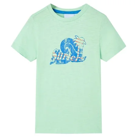Camiseta infantil verde claro 92 de , Camisetas para niños - Ref: Foro24-12554, Precio: 7,93 €, Descuento: %