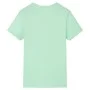 Camiseta infantil verde claro 92 de , Camisetas para niños - Ref: Foro24-12554, Precio: 7,93 €, Descuento: %