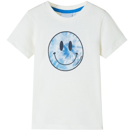 Kinder-T-Shirt in der Farbe Ecru 128 von , Kinder-T-Shirts - Ref: Foro24-12582, Preis: 8,07 €, Rabatt: %