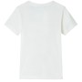 Kinder-T-Shirt in der Farbe Ecru 104 von , Kinder-T-Shirts - Ref: Foro24-12580, Preis: 8,07 €, Rabatt: %