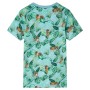 Hellgrünes Kinder-T-Shirt meliert 104 von , Kinder-T-Shirts - Ref: Foro24-12405, Preis: 8,81 €, Rabatt: %