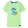 Camiseta infantil verde neón 104 de , Camisetas para niños - Ref: Foro24-12470, Precio: 7,99 €, Descuento: %