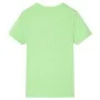 Camiseta infantil verde neón 104 de , Camisetas para niños - Ref: Foro24-12470, Precio: 7,99 €, Descuento: %