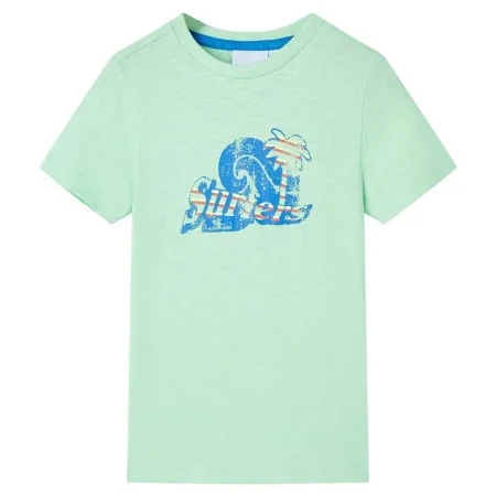 Hellgrünes Kinder-T-Shirt 116 von , Kinder-T-Shirts - Ref: Foro24-12556, Preis: 7,93 €, Rabatt: %