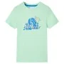 Hellgrünes Kinder-T-Shirt 116 von , Kinder-T-Shirts - Ref: Foro24-12556, Preis: 7,93 €, Rabatt: %
