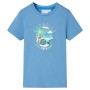 Camiseta infantil azul medio 104 de , Camisetas para niños - Ref: Foro24-12575, Precio: 8,07 €, Descuento: %