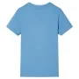 Camiseta infantil azul medio 104 de , Camisetas para niños - Ref: Foro24-12575, Precio: 7,99 €, Descuento: %