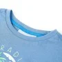 Camiseta infantil azul medio 104 de , Camisetas para niños - Ref: Foro24-12575, Precio: 7,99 €, Descuento: %