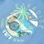 Camiseta infantil azul medio 128 de , Camisetas para niños - Ref: Foro24-12577, Precio: 7,99 €, Descuento: %