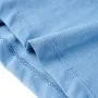 Camiseta infantil azul medio 128 de , Camisetas para niños - Ref: Foro24-12577, Precio: 7,99 €, Descuento: %
