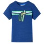 Dunkelblaues Kinder-T-Shirt melange 104 von , Kinder-T-Shirts - Ref: Foro24-12485, Preis: 8,41 €, Rabatt: %