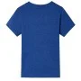 Dunkelblaues Kinder-T-Shirt melange 104 von , Kinder-T-Shirts - Ref: Foro24-12485, Preis: 8,32 €, Rabatt: %