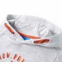 Sudadera infantil con capucha gris y naranja 140 de , Camisetas para niños - Ref: Foro24-12783, Precio: 12,86 €, Descuento: %