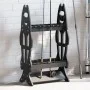 Fishing rod holder for 16 rods, black by , Fishing Rod Storage Containers - Ref: Foro24-94436, Price: 39,20 €, Discount: %