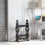 Soporte de cañas de pescar para 16 cañas negro