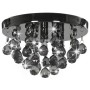 G9 Round Black Smoked Beads Ceiling Lamp by vidaXL, Lamps - Ref: Foro24-281581, Price: 42,80 €, Discount: %