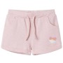 Light pink children's shorts with mixed drawstring 116 by , kids pants - Ref: Foro24-10966, Price: 10,61 €, Discount: %