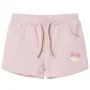 Light pink children's shorts with mixed drawstring 116 by , kids pants - Ref: Foro24-10966, Price: 10,50 €, Discount: %