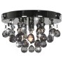 G9 Round Black Smoked Beads Ceiling Lamp by vidaXL, Lamps - Ref: Foro24-281581, Price: 42,80 €, Discount: %