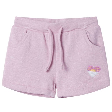 Children's shorts with lilac mixed drawstring size 104 by , kids pants - Ref: Foro24-10970, Price: 10,61 €, Discount: %
