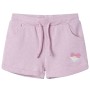 Kindershorts mit Kordelzug in Flieder-Mischfarbe 104 von , Kinderhosen - Ref: Foro24-10970, Preis: 10,61 €, Rabatt: %