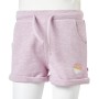 Kindershorts mit Kordelzug in Flieder-Mischfarbe 104 von , Kinderhosen - Ref: Foro24-10970, Preis: 10,61 €, Rabatt: %