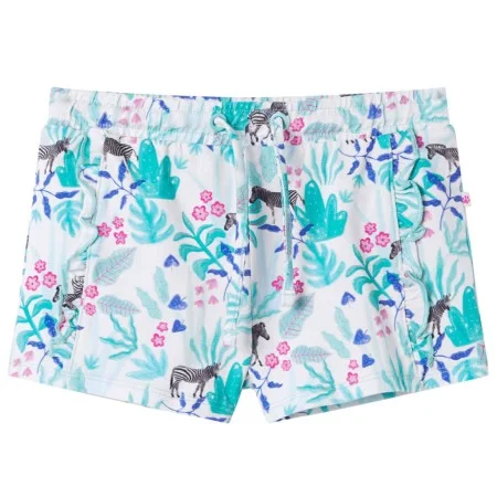 Children's shorts with a raw and dark mint green drawstring, size 140. by , kids pants - Ref: Foro24-11433, Price: 9,91 €, Di...