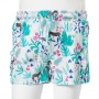 Kindershorts mit ecrufarbenem Kordelzug und dunklem Mintgrün 140 von , Kinderhosen - Ref: Foro24-11433, Preis: 10,01 €, Rabat...